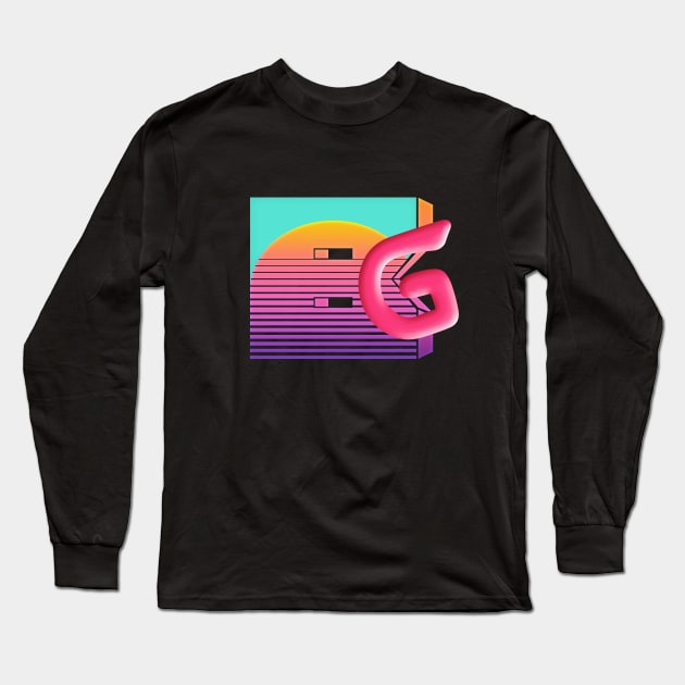 BG Long Sleeve T-Shirt by BG Art & Design